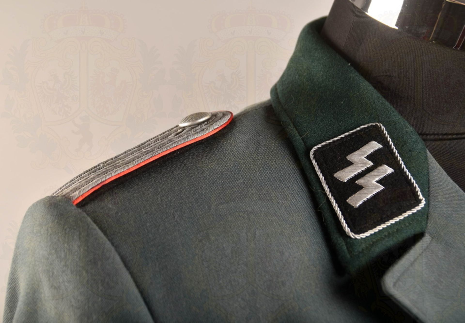 Uniformrock Untersturmführer der Artillerie Schutzstaffel - Bild 6 aus 7