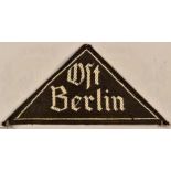 Hitler Youth sleeve badge East/Berlin