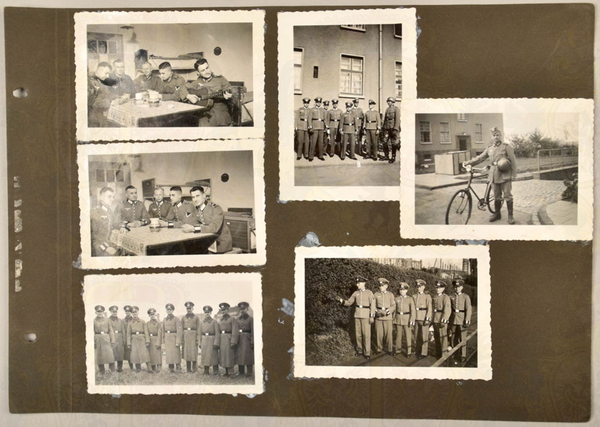 2 Wehrmacht photo album and 13 album sheets with 200 photos - Image 4 of 4