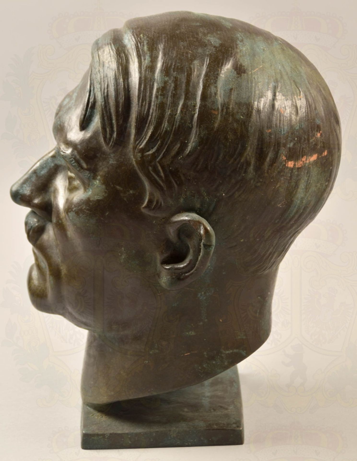 Kopfbüste Adolf Hitler von Ernst Seger - Bild 5 aus 7
