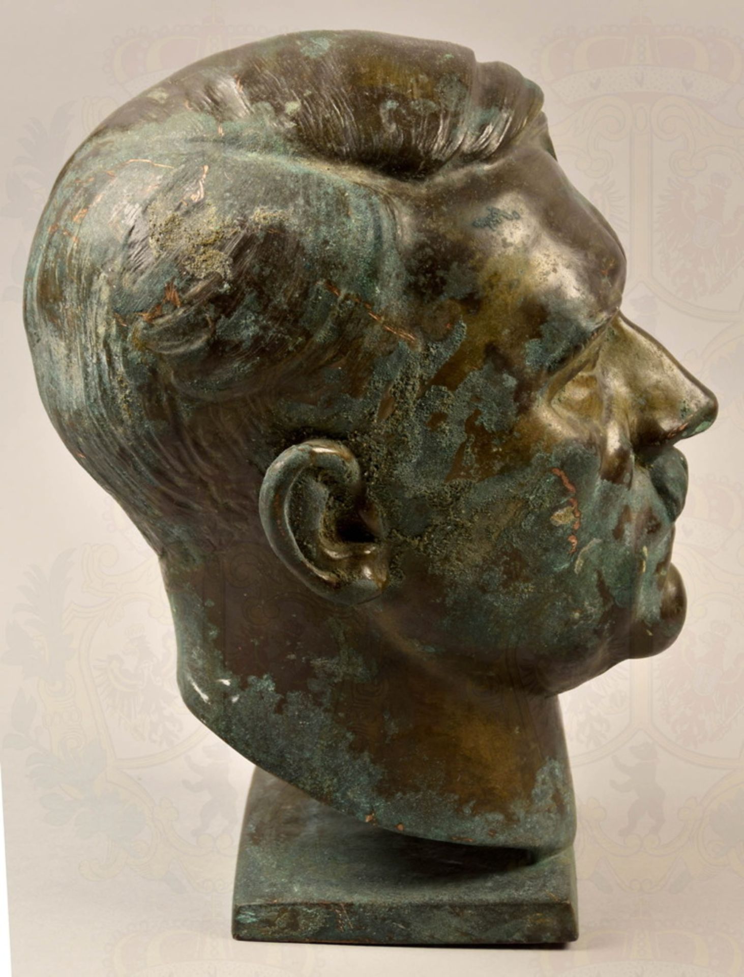 Kopfbüste Adolf Hitler von Ernst Seger - Bild 3 aus 7
