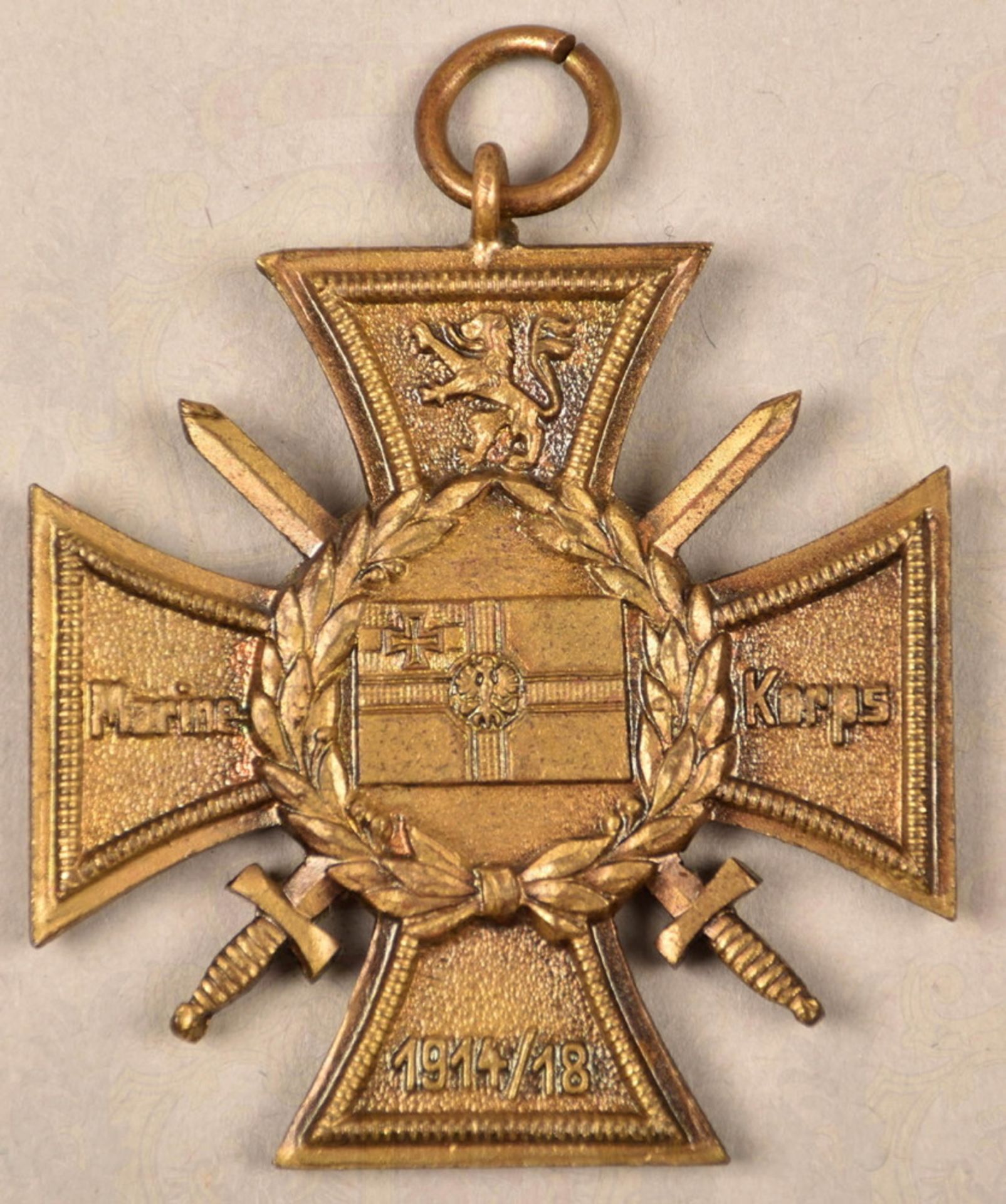 Commemorative cross German Naval Corps Flanders - Image 2 of 2