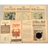 Konvolut Zeitschriften, Kleinschriften und Werbematerial