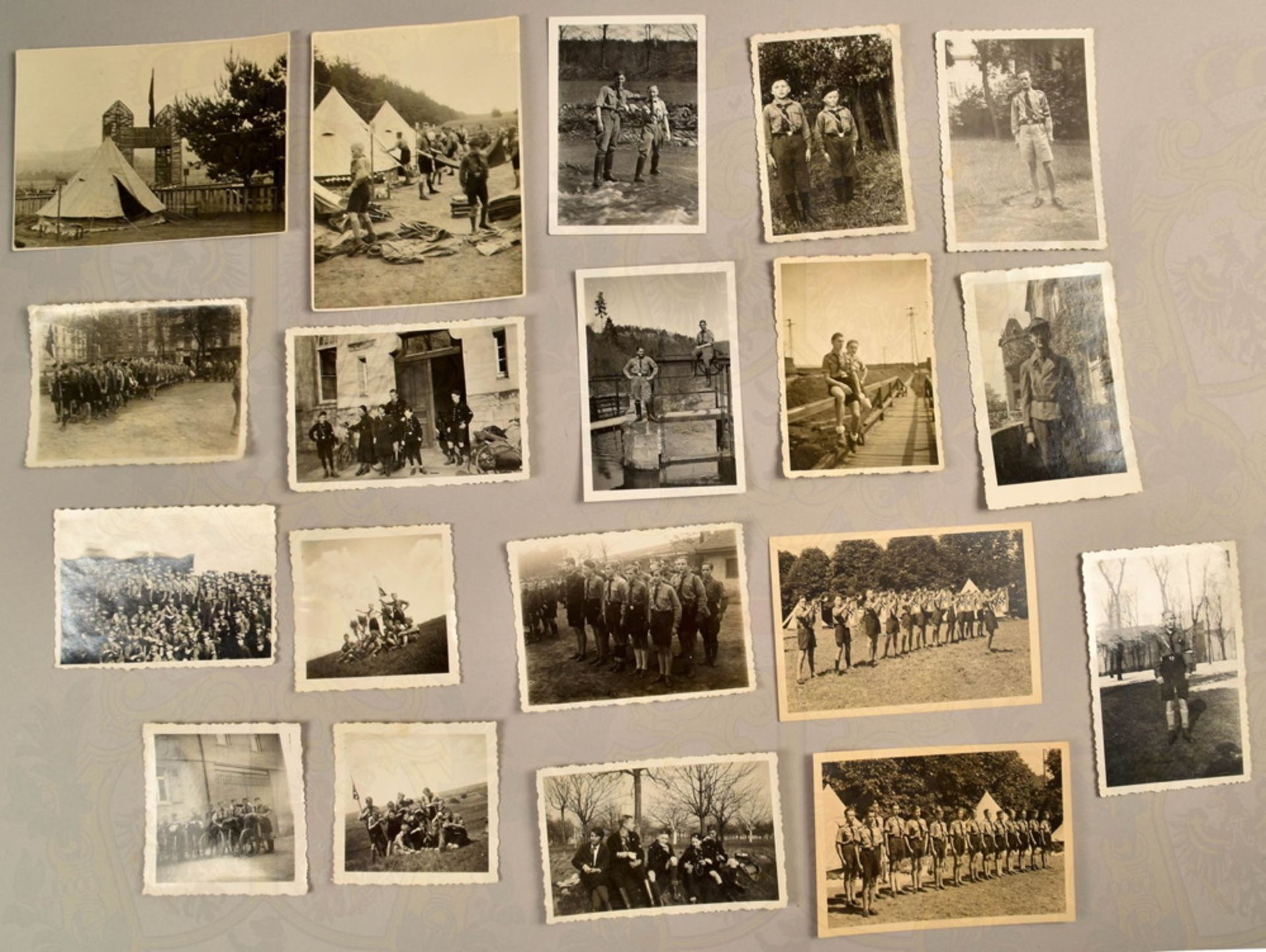 62 Fotos Hitlerjugend und Deutsches Jungvolk 1935-1944 - Bild 3 aus 3