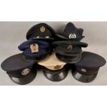 7 Kopfbedeckungen Polizei International
