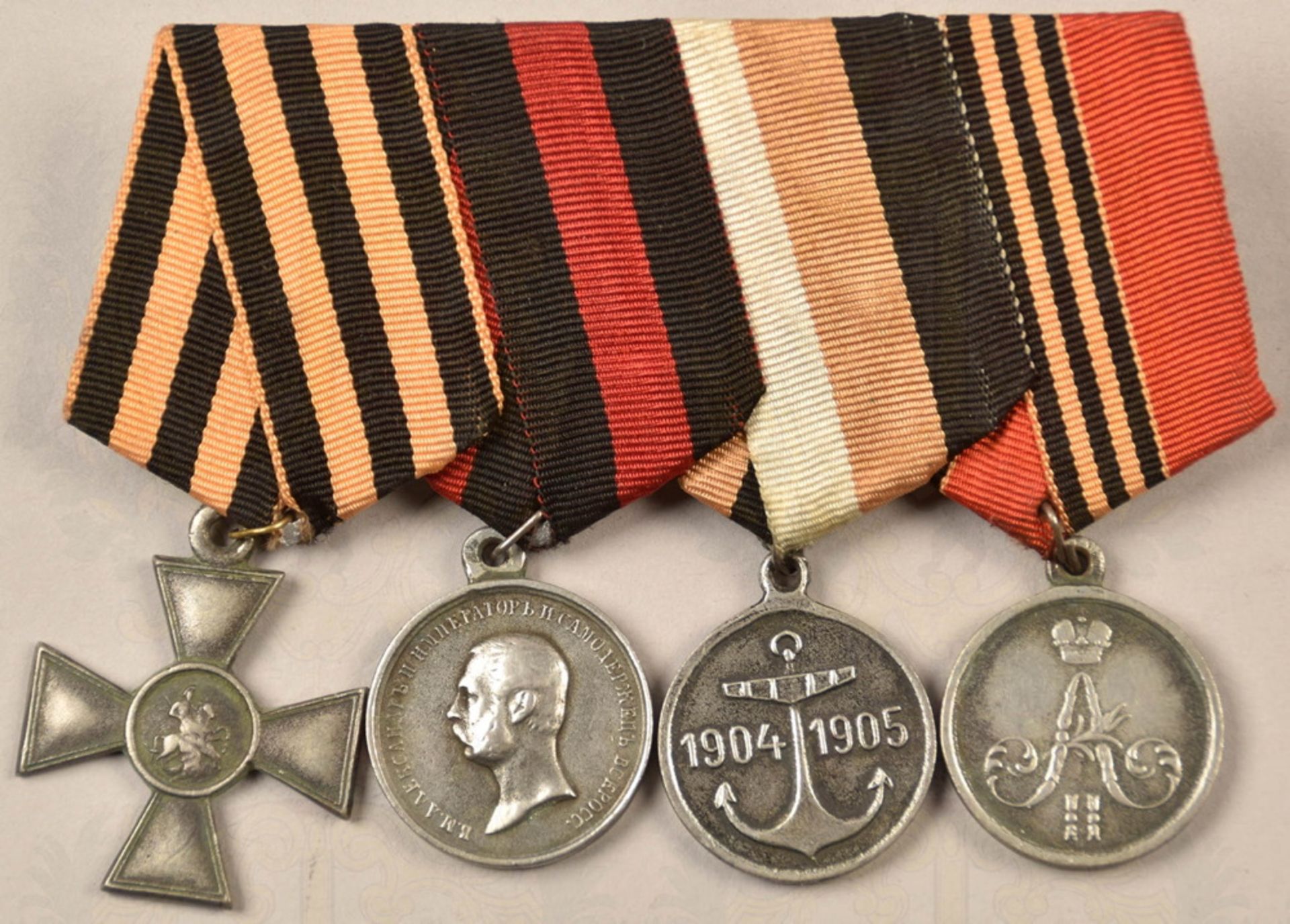 Tsarist Russian medal clasp
