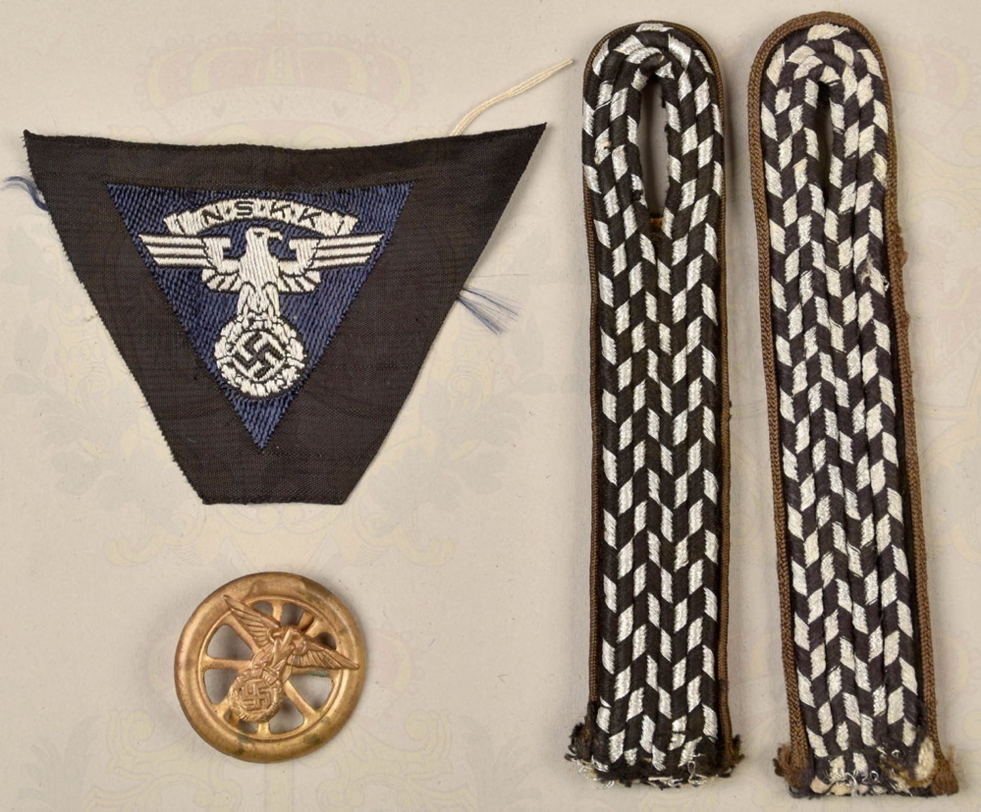 Set of insignia National Socialist Motor Corps - Image 2 of 3