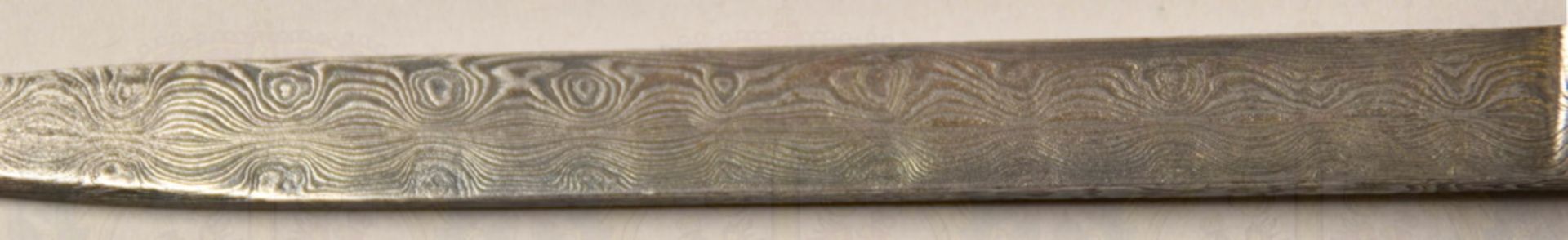 Miniature hunting knife with damask blade - Image 5 of 6