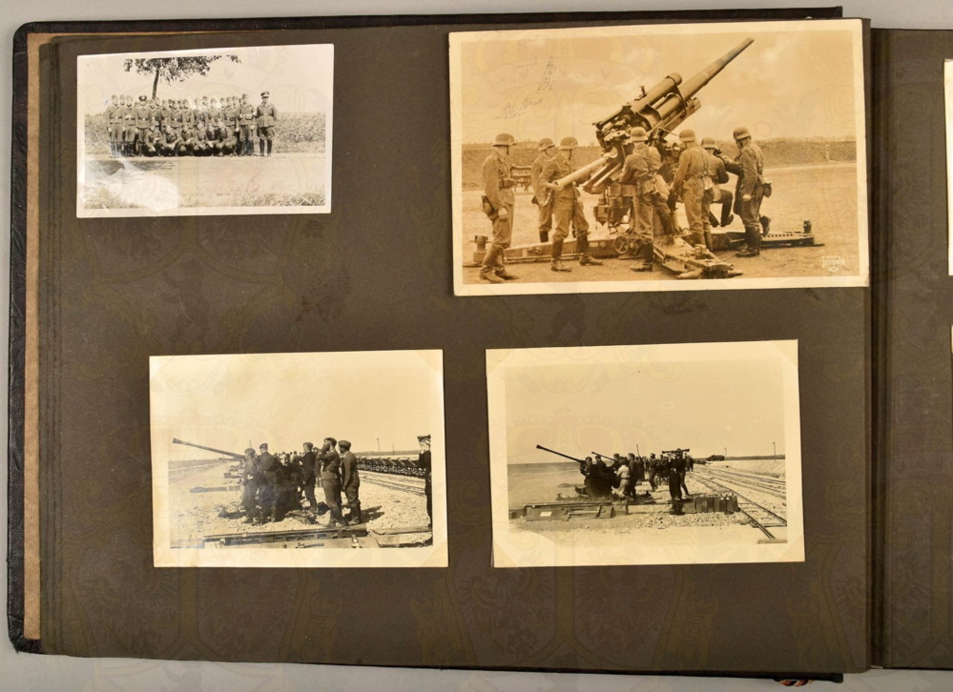 2 Wehrmacht photo album and 13 album sheets with 200 photos - Image 2 of 4