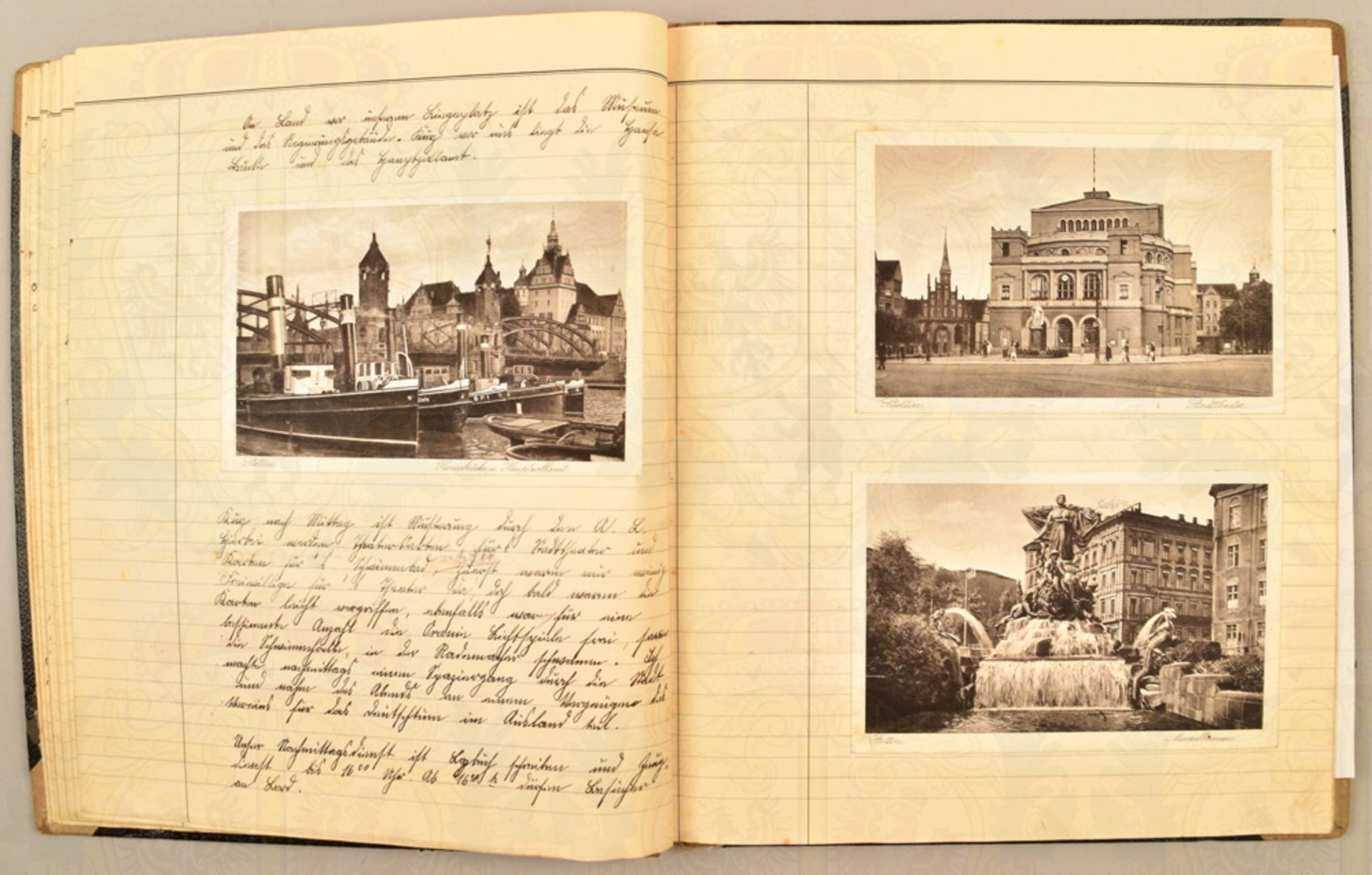 Logbuch/Tagebuch eines Obermatrosen Segelschulschiff Niobe 1929 - Bild 5 aus 5
