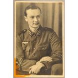 Photo soldier of Grossdeutschland division 1944 with Führerhauptquartier cuff title