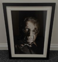 Framed Portrait Photograph of Arthur Jones. Overall size including frame 66cm x 56cm. This is his