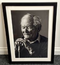 Framed Portrait Photograph of Tony Colgan, Durham Light Infantry. Overall size 76cm x 56cm. This