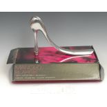 A Manolo Blahnik for Habitat, Very Important Product cast aluminium stylised shoehorn, as an