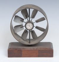 Mining History - an early 20th century anemometer, by Davis, Derby the housing 11cm diam