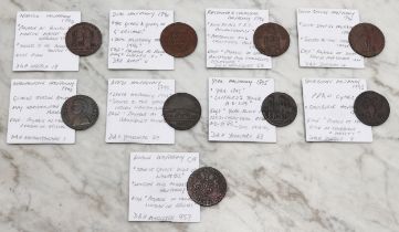 Tokens - South Shields halfpenny, 1794, Success to the Coal Trade, edge - Payable at South Shields