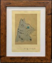 New York, Sam-cat series 1963, lithograph, 29cm x 20cm