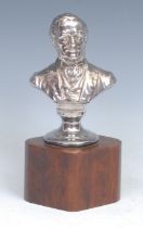 Music - an early 20th century WMF silver plated portrait bust, of composer Wilhelm Richard Wagner (