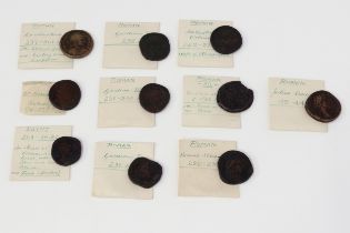 Coins - Roman, Gordian I (238AD), Gordian III (238-244AD), Julius Caesar (49-44BC), Severus