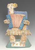 Christy Keeney (bn 1958) The Accordion Player