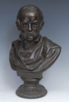 European Political History - an early 20th century bronzed metal library portrait bust, of Otto