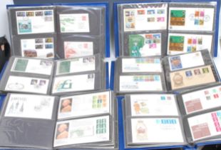 Stamps - GB FDC collection housed in six binders, all are illustrated 1940 - 1983 including many