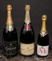 Champagne - Moët & Chandon Champagne, Premier Cuvee, magnum, 150cl; others, Lanson Black Label,