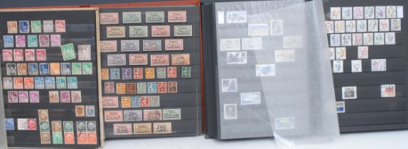 Stamps - Three Germany and States stockbooks, early to modern, including Memel Bavaria, SAAR, etc,