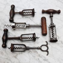 Helixophilia - an early 20th century German open-frame corkscrew, Record, nickel plated, turned