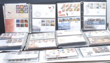 Stamps - QEII FDC collection, in four binders, 1994 - 2016, including post and go, etc