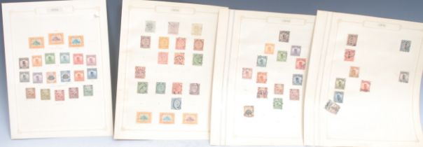 Stamps - five pages of Old China stamps, mint and used, including early Dragons, mint junks to $2,