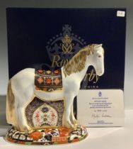 A Royal Crown Derby paperweight, Appleby Mare, Sinclairs special commission, limited edition 218/1,