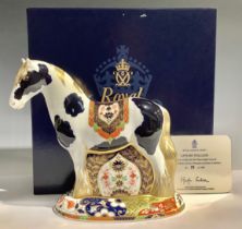A Royal Crown Derby paperweight, Appleby Stallion, Sinclairs exclusive commission, limited edition