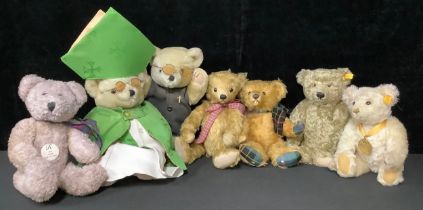 Toys & Juvenalia - a collection of teddy bears, various manufacturers including Steiff (Germany),
