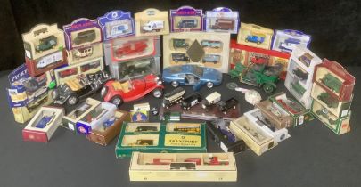Collection of Lledo toy cars, boxed, qty