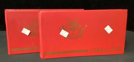 Stamps - two binders of Gibraltar presentation packs, 1978 - 1991