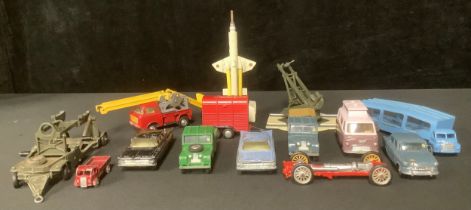 Toys & Juvenalia - a collection of unboxed die-cast models, mostly Corgi Toys including Standard