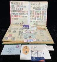 Stamps - two stock books containing GB and Australia stamps, QV 2d dues, modern collection