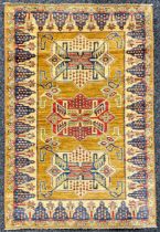 Middle East and the Orient - a Persian design Sarab type wool rug or carpet, 151cm x 102.5cm