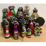 Tribal Art & the Eclectic Interior - a collection of Ndebele beadwork fertility and initiation