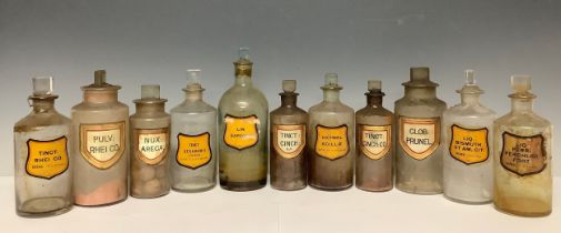 Boxes & Objects - Apothecary - a collection of early 20th century chemist's jars including