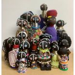 Tribal Art & the Eclectic Interior - a collection of Ndebele beadwork fertility and initiation