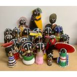 Tribal Art & the Eclectic Interior - a collection of Ndebele beadwork fertility and initiation