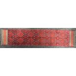Rugs and Carpets - a Meshwani carpet runner, 247cm x 53cm