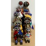 Tribal Art & the Eclectic Interior - a collection of Ndebele beadwork fertility and initiation