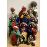 Tribal Art & the Eclectic Interior - a collection of Ndebele beadwork fertility and initiation