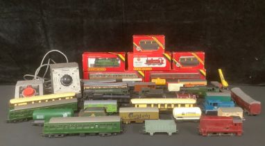 Model Railway - trains, including, Hornby 00 Gauge LNER Loco R.252 J.83 Class, boxed; LMS 0-6-0T