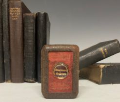 An Illustrated Miniature Bible, David Bryce and Son, Glasgow, University Press, in original tin with