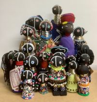 Tribal Art & the Eclectic Interior - a collection of Ndebele beadwork fertility and initiation