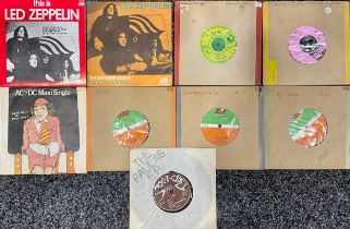 Vinyl Records – 7” Singles including Pallas – The Pallas E.P. – PAL/101; Led Zeppelin – This Is